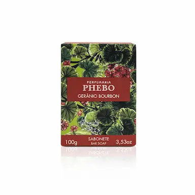 Sabonete em Barra Phebo Gerânio Bourbon