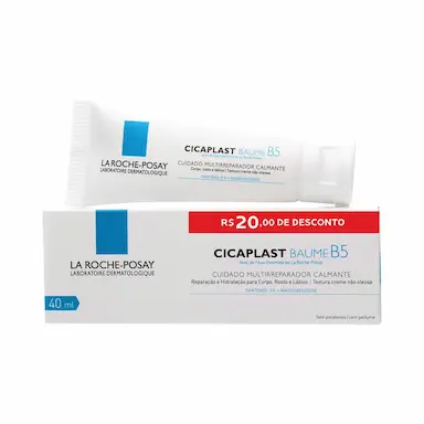 Creme Hidratante Reparador Corporal Cicaplast Baume B5 La Roche-Posay com 40ml