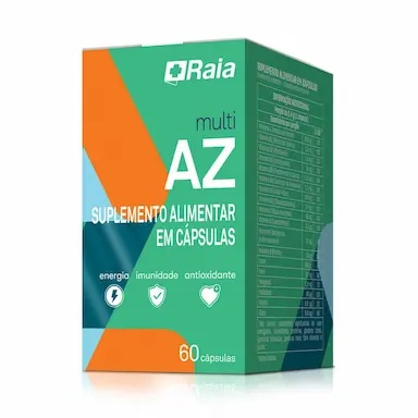 Polivitamínico Raia Multi AZ 60 Cápsulas