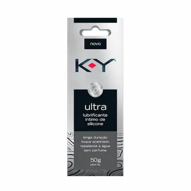 Gel Lubrificante Íntimo de Silicone K-Y Ultra com 50g