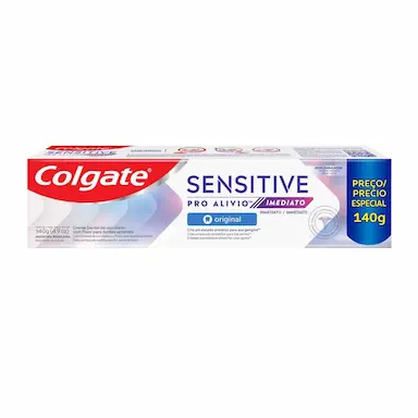 Pasta de Dente Colgate Sensitive Pro-Alívio Imediato com 140g