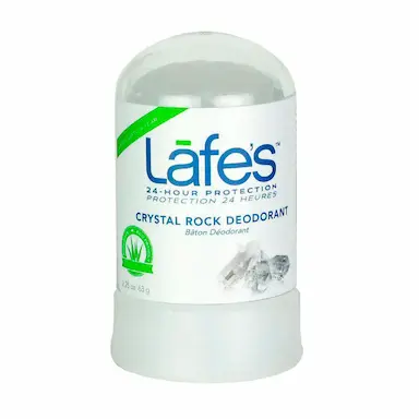 Desodorante Vegano  Sem Alumínio Stick Cristal Lafe's Crystal Rock Mini 24h 63g