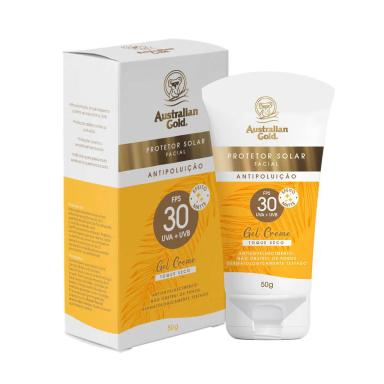 Protetor Solar Facial FPS 30 Australian Gold 50g