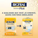 Fralda Geriátrica Unissex Bigfral Derma Plus Adulto G 7 unidades