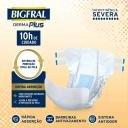 Fralda Geriátrica Unissex Bigfral Derma Plus Adulto XG 7 unidades
