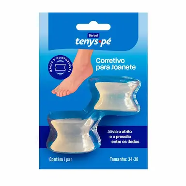 Corretivo para Joanete Tenys Pé 1 Par Tamanho 34 - 38