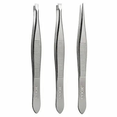 Kit Trio de Pinças Enox com 3 Unidades