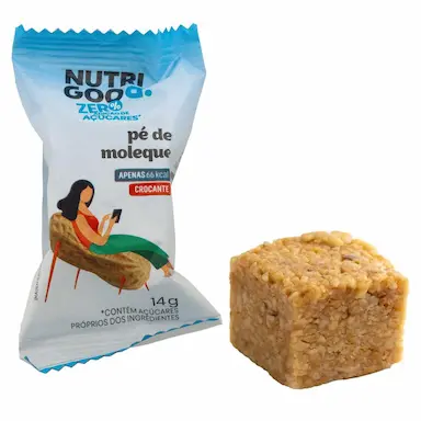 Pé de Moleque Zero Açúcar Nutrigood 14g