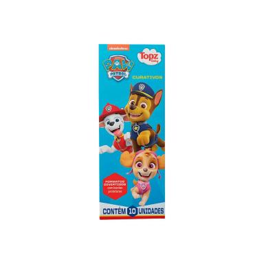 Curativo Topz Patrulha Canina 10 Unidades