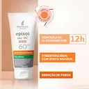 Protetor Solar Facial Episol Sec OC FPS60 Médio 60ml
