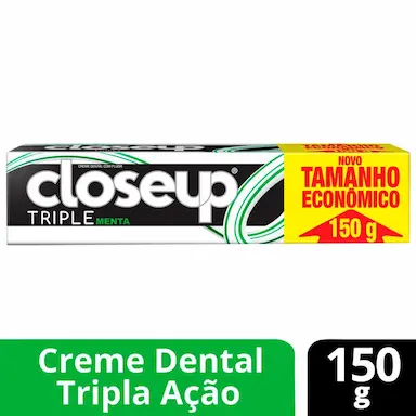 Creme Dental Closeup Triple Menta 150g