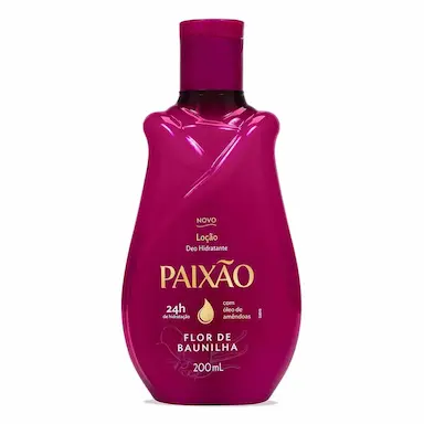 Loção Corporal Deo Hidratante Paixão Flor de Baunilha 200ml