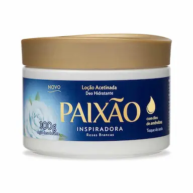 Loção Hidratante Acetinada Corporal Paixão Inspiradora 300g