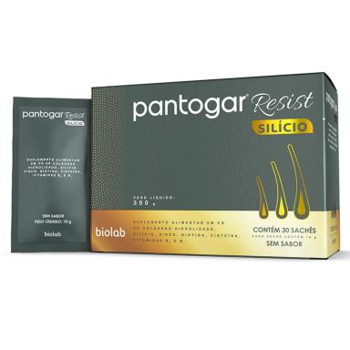 Pantogar Resist Silício 10g - 30 sachês