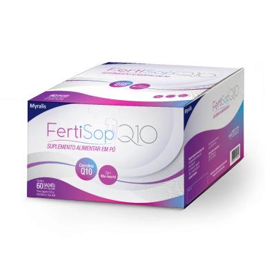 Polivitamínico FertiSop Q10 para Gestantes em pó 60 sachês