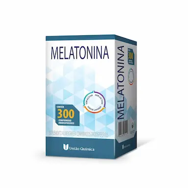 Melatonina União Química Frasco 300 comprimidos