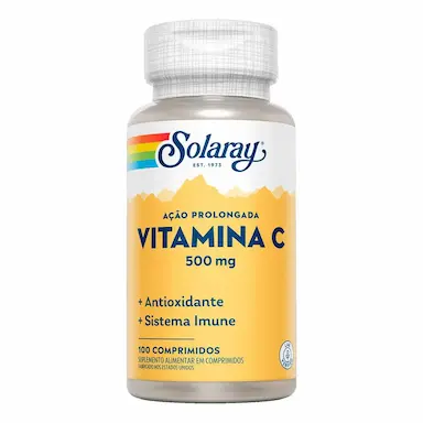 Vitamina C Solaray 500mg 100 comprimidos