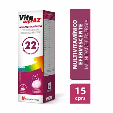 Polivitamínico Vita SuprAZ Efervescente 15 comprimidos