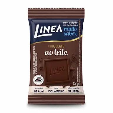 Chocolate ao Leite Linea Zero Açúcar 13g