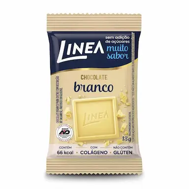 Chocolate Branco Linea Zero Açúcar 13g