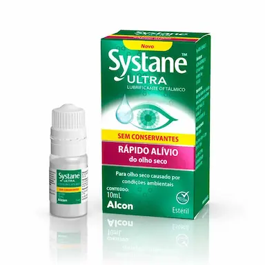 Lubrificante Oftálmico Systane Ultra Alívio Rápido Sem Conservante 10ml