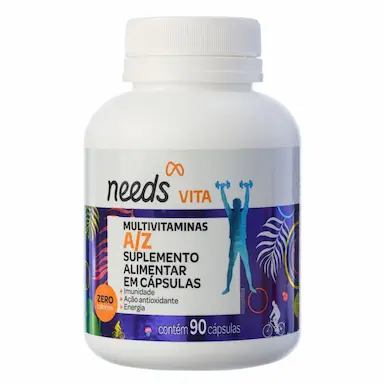 Polivitamínico Needs Vita A-Z 90 cápsulas