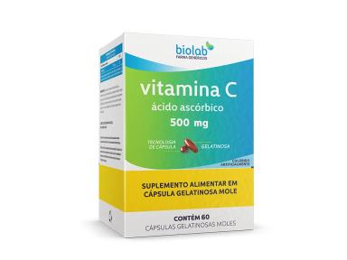 Vitamina C Biolab 500mg 60 cápsulas