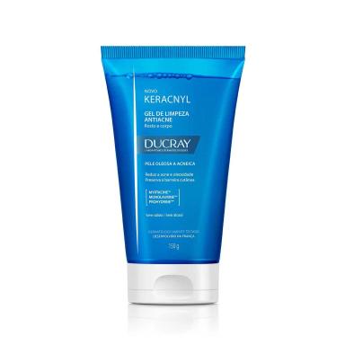 Gel de Limpeza Antiacne Keracnyl para Peles Oleosas a Acneicas 150g