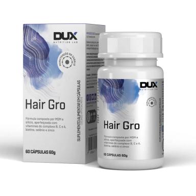 Polivitamínico Hair Gro Dux Nutrition para Cabelos 60 cápsulas