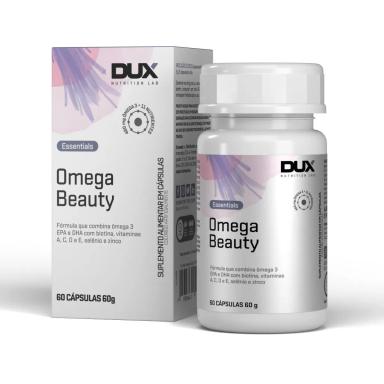 Suplemento Alimentar Omega Beauty Dux Nutrition 60 Cápsulas