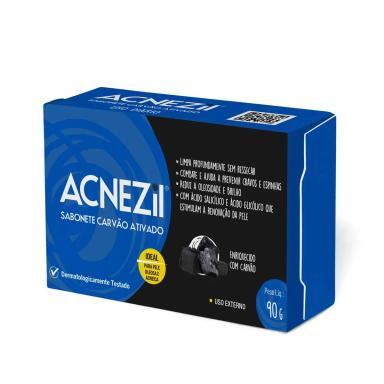Sabonete em Barra Acnezil Carvão Ativado 90g