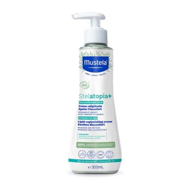 Hidratante Mustela Stelatopia+ Relipidante Antiprurido  Pele Secas e Extremamente Secas 300ml