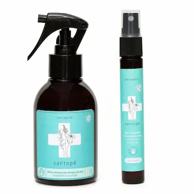 Kit Spray Santopé Alívio dos Pés 200ml + 30ml
