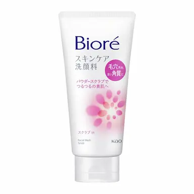 Sabonete de Limpeza Facial Esfoliante Bioré Skincare Wash Scrub 130g