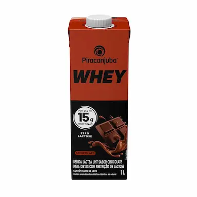 Piracanjuba Whey Zero Lactose Chocolate 1l