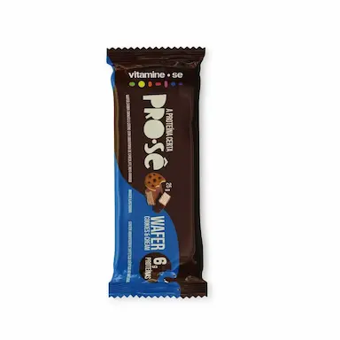 Barra de Proteína Pro-sê Wafer Cookies & Cream Vitamine-se 30g