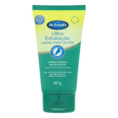 Creme Hidratante para os Pés Dr. Scholl’s Ultra Esfoliação 60g