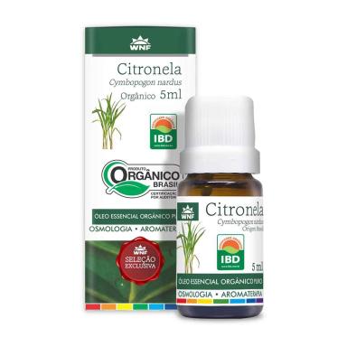 Óleo Essencial de Citronela Orgânico WNF 10ml