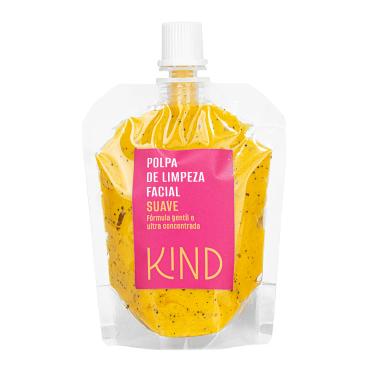 Polpa de Limpeza Facial Suave Kind 80g