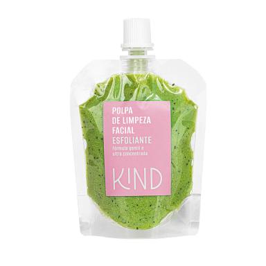 Polpa de Limpeza Facial Esfoliante Kind 80g