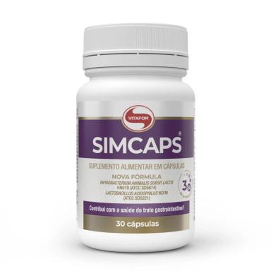 Suplemento Alimentar Simcaps Vitafor Probiótico 30 Cápsulas