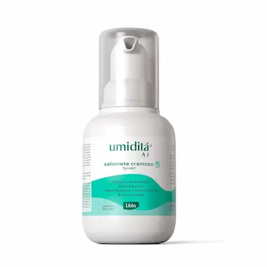Sabonete Líquido Cremoso Facial e Corporal Umiditá AI Syndet 300ml