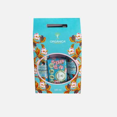 Kit Orgânica Colors Duo Sabonete Líquido + Hidratante + Sabonete em Barra