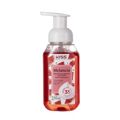 Sabonete em Espuma para Mãos Kiss New York Melancia 250ml