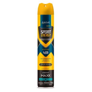 Desodorante Antitranspirante Aerosol Above Men Sport Energy 48h 250ml