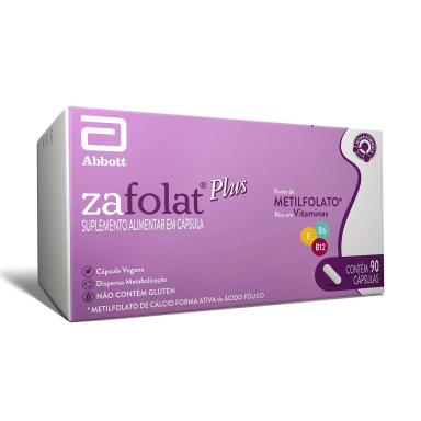 Polivitamínico Zafolat Plus para Gestantes 90 comprimidos