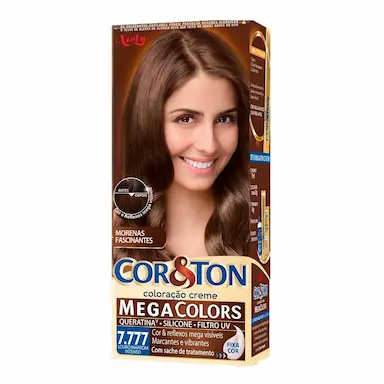 Tinta de Cabelo Permanente Cor&Ton Niely - Louro Marrom Intenso