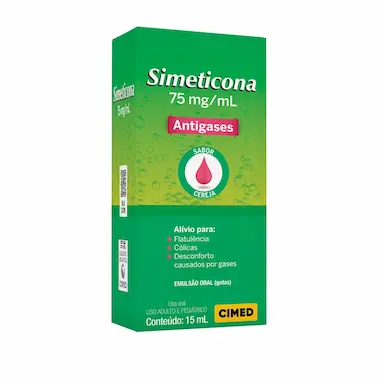 Simeticona 75mg/ml Sabor Cereja Gotas 15ml  Cimed Genérico