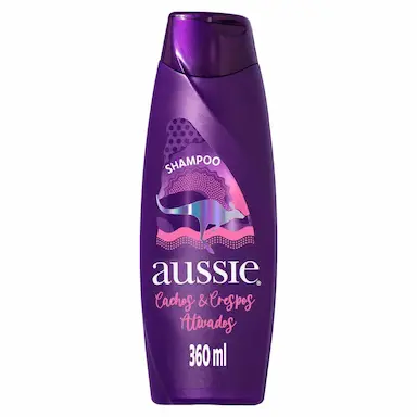 Shampoo Aussie Cachos e Crespos Ativados 360ml