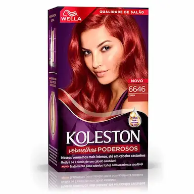 Tinta de Cabelo Permanente Koleston Creme - Cereja